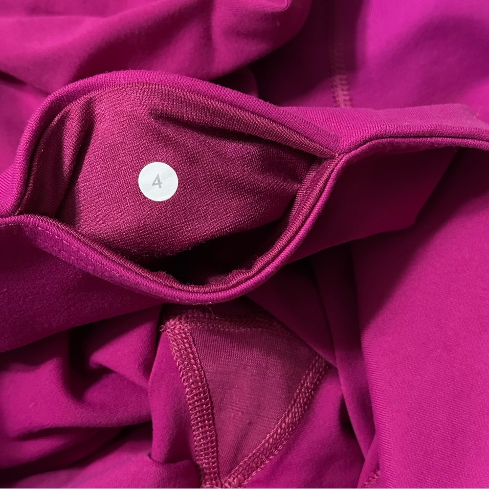 Lululemon Invigorate Magenta Purple Leggings - Picture 5 of 5